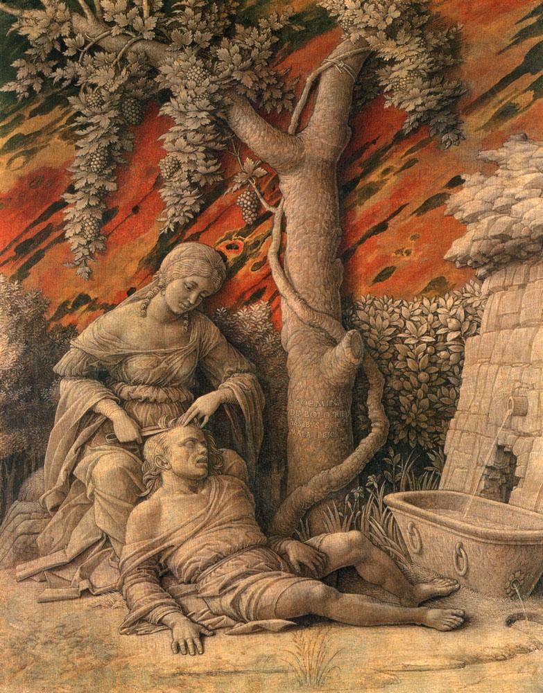 Andrea Mantegna Samson and Delilah